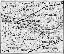 Ford County Map of 1889